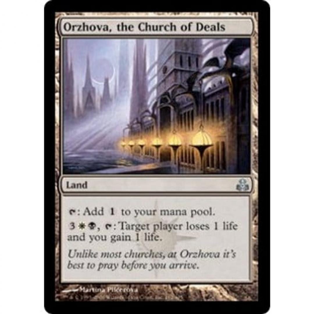 Magic the Gathering : Orzhova, the Church of Deals 162/165 Guildpact Single Card