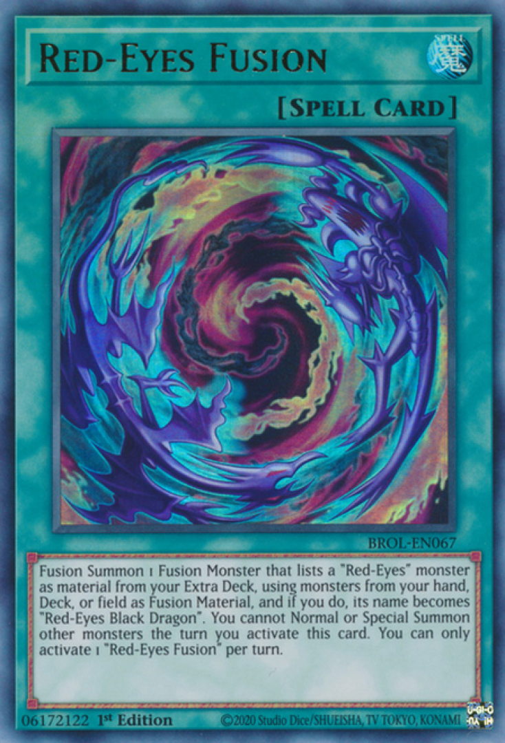 Yu-Gi-Oh! : Red-Eyes Fusion BROL-EN067 (Ultra Rare) Brothers Of Legend Single Card