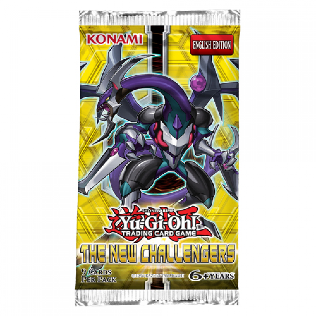 Yu-Gi-Oh! The New Challengers Sealed Booster Pack (9 Cards)