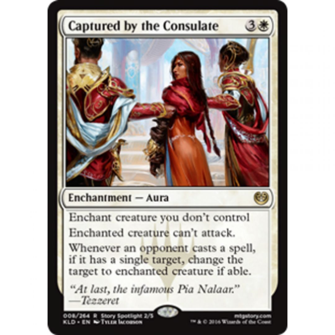 Magic the Gathering : Captured by the Consulate 008/264 Kaladesh Single Card