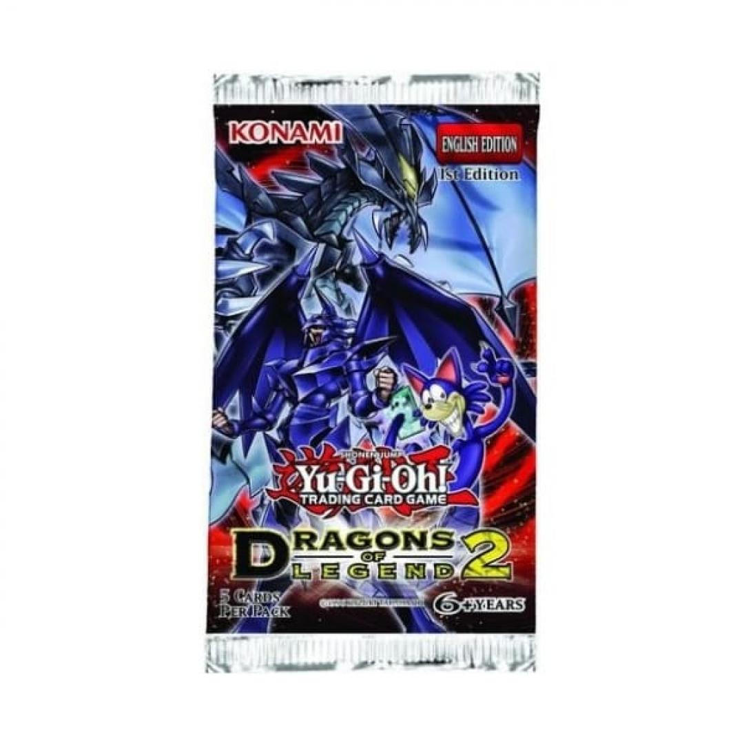 Yu-Gi-Oh! Dragons of Legend 2 Sealed Booster Pack (5 Cards)