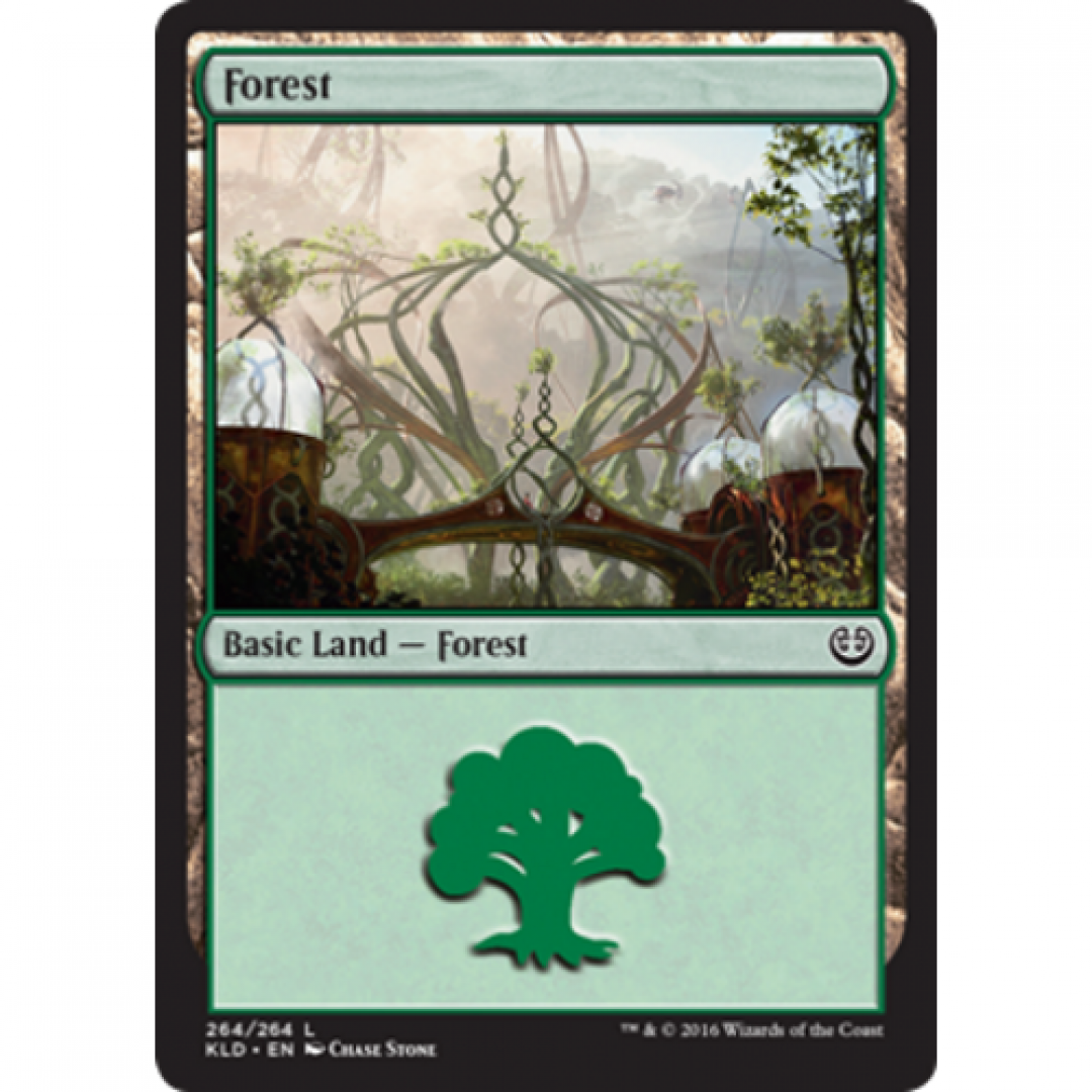 Magic the Gathering : Forest 264/264 Kaladesh Single Card
