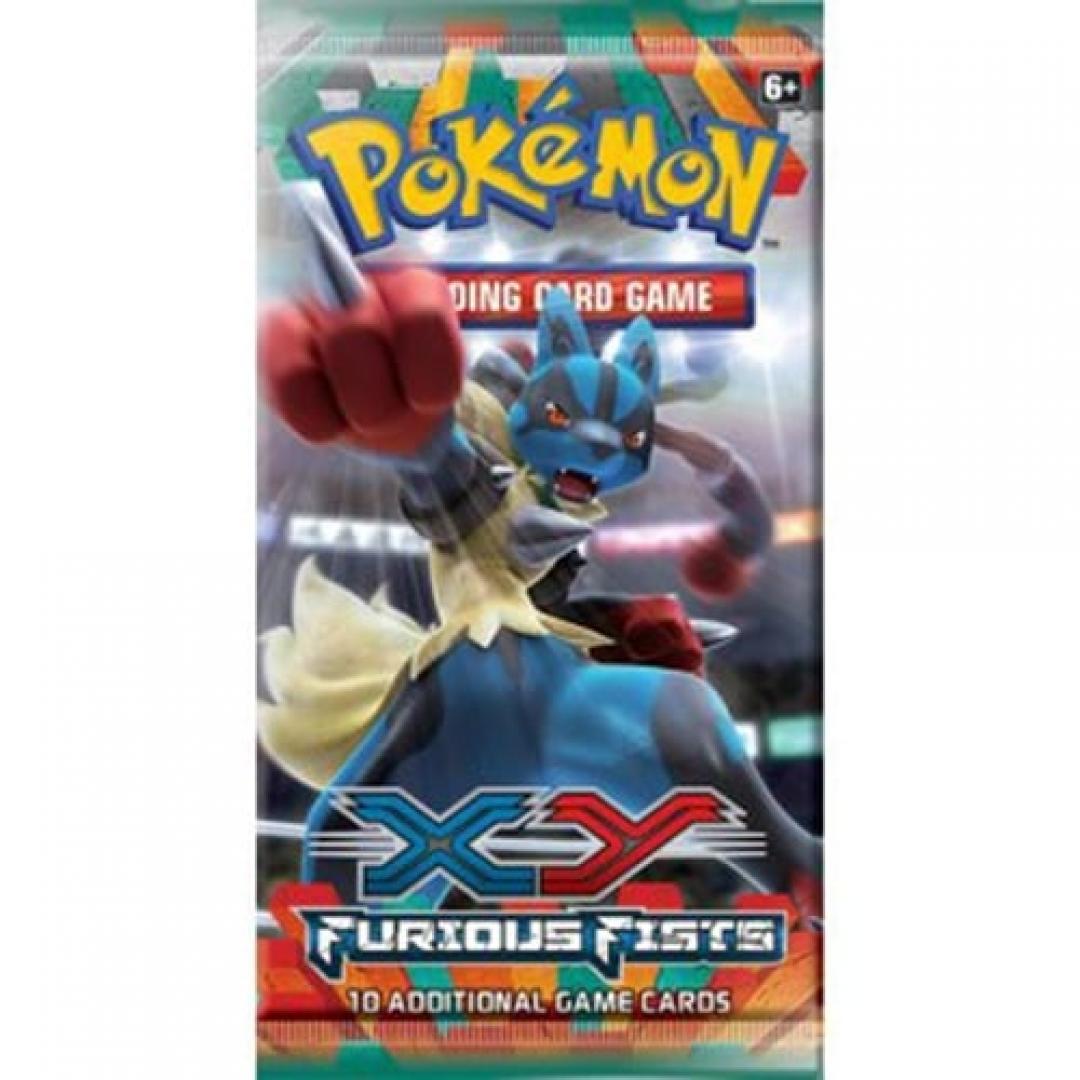 Pokemon Furious Fists Sealed Booster Pack (10 Cards)