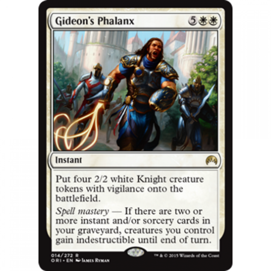 Magic the Gathering : Gideon's Phalanx 014/272 Magic Origins Single Car