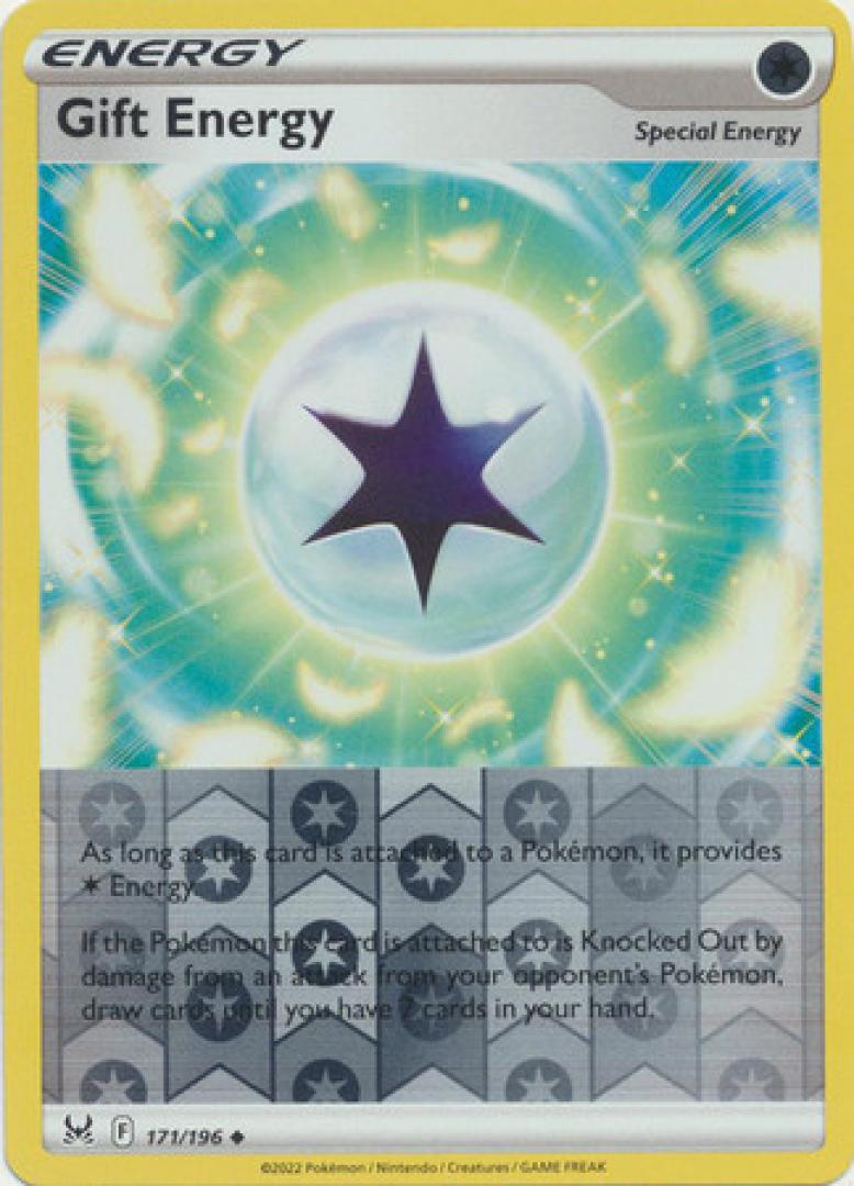 Pokemon Gift Energy 171/196 (Reverse Holo) Sword & Shield:  Lost Origin Single Card