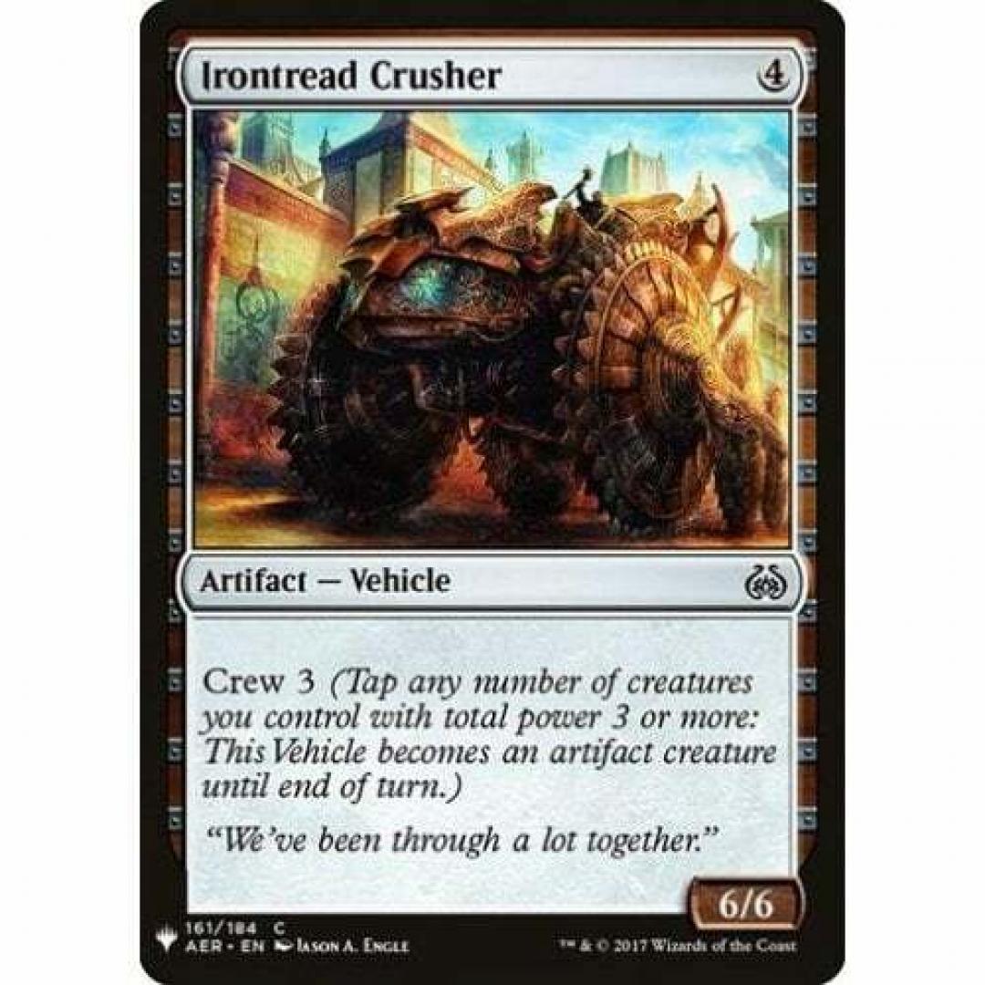 Magic the Gathering : Irontread Crusher 161/184 Aether Revolt Single Card