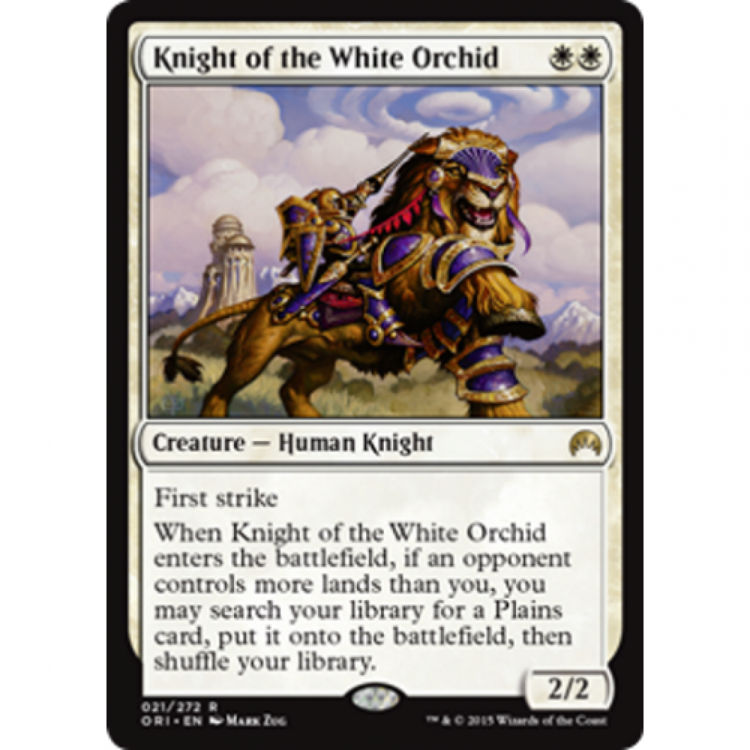Magic the Gathering : Knight of the White Orchid 021/272 Magic Origins Single Card