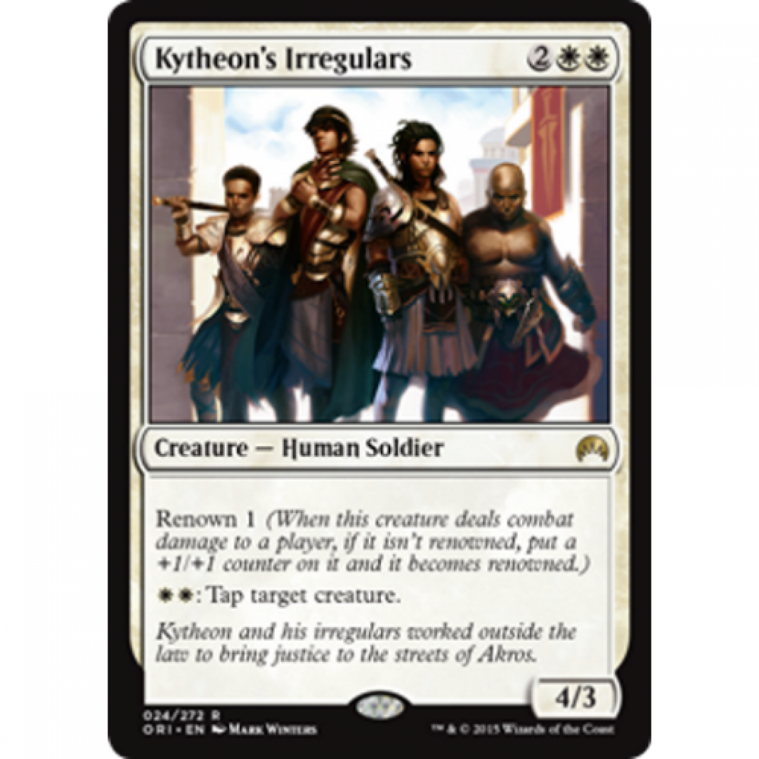 Magic the Gathering : Kytheon's Irregulars 024/272 Magic Origins Single Card