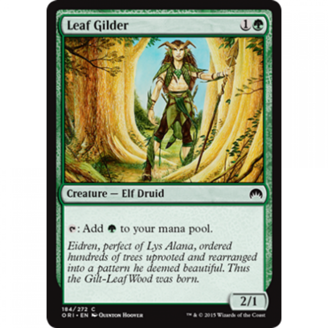 Magic the Gathering : Leaf Gilder 184/272 Magic Origins Single Card
