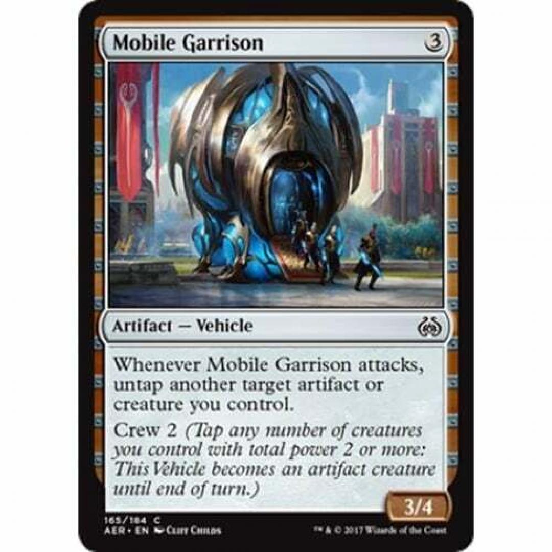 Magic the Gathering : Mobile Garrison 165/184 Aether Revolt Single Card