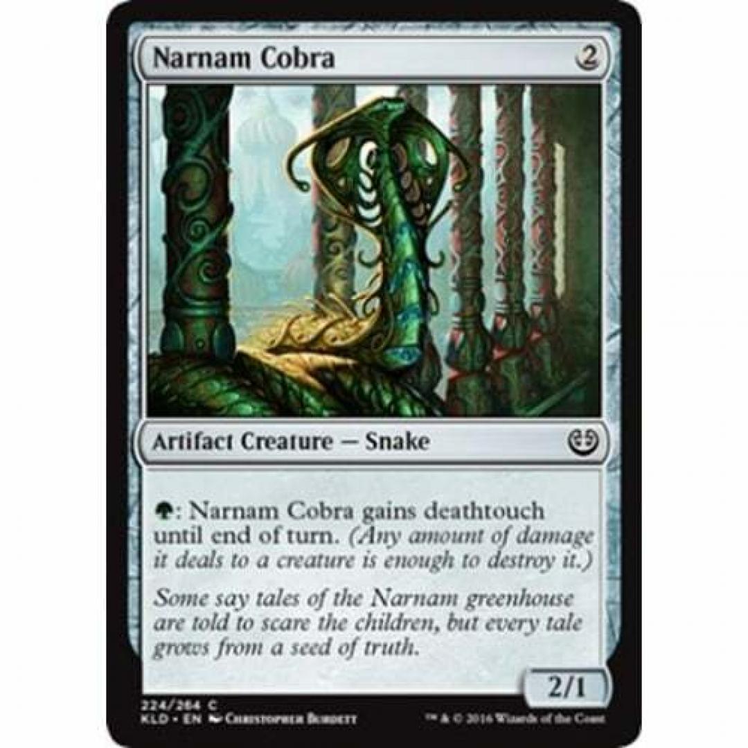 Magic the Gathering : Narnam Cobra 224/264 Kaladesh Single Card