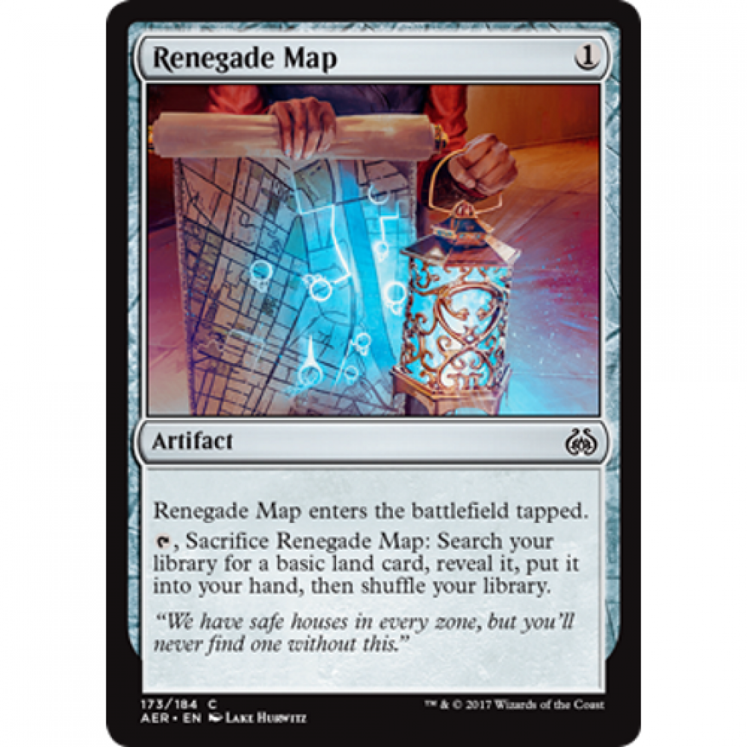 Magic the Gathering : Renegade Map 173/184 Aether Revolt Single Card