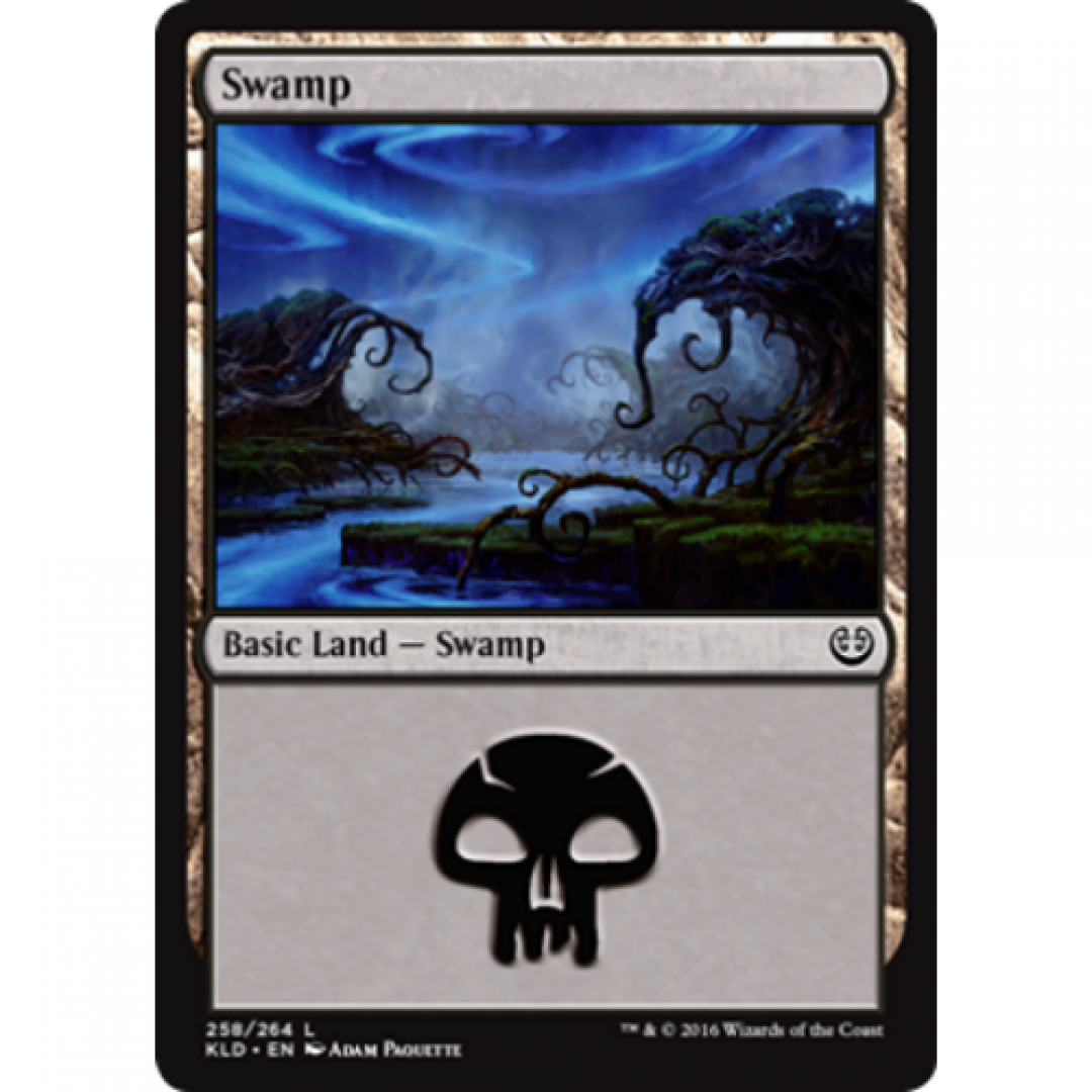 Magic the Gathering : Swamp 258/264 Kaladesh Single Card