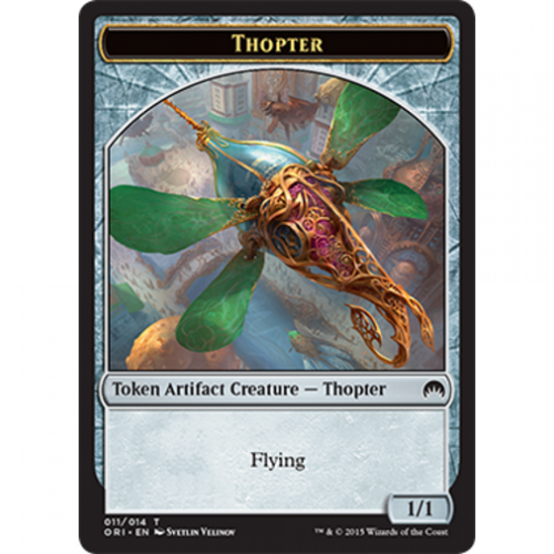 Magic the Gathering : Thopter Token 011/014 Magic Origins Single Card
