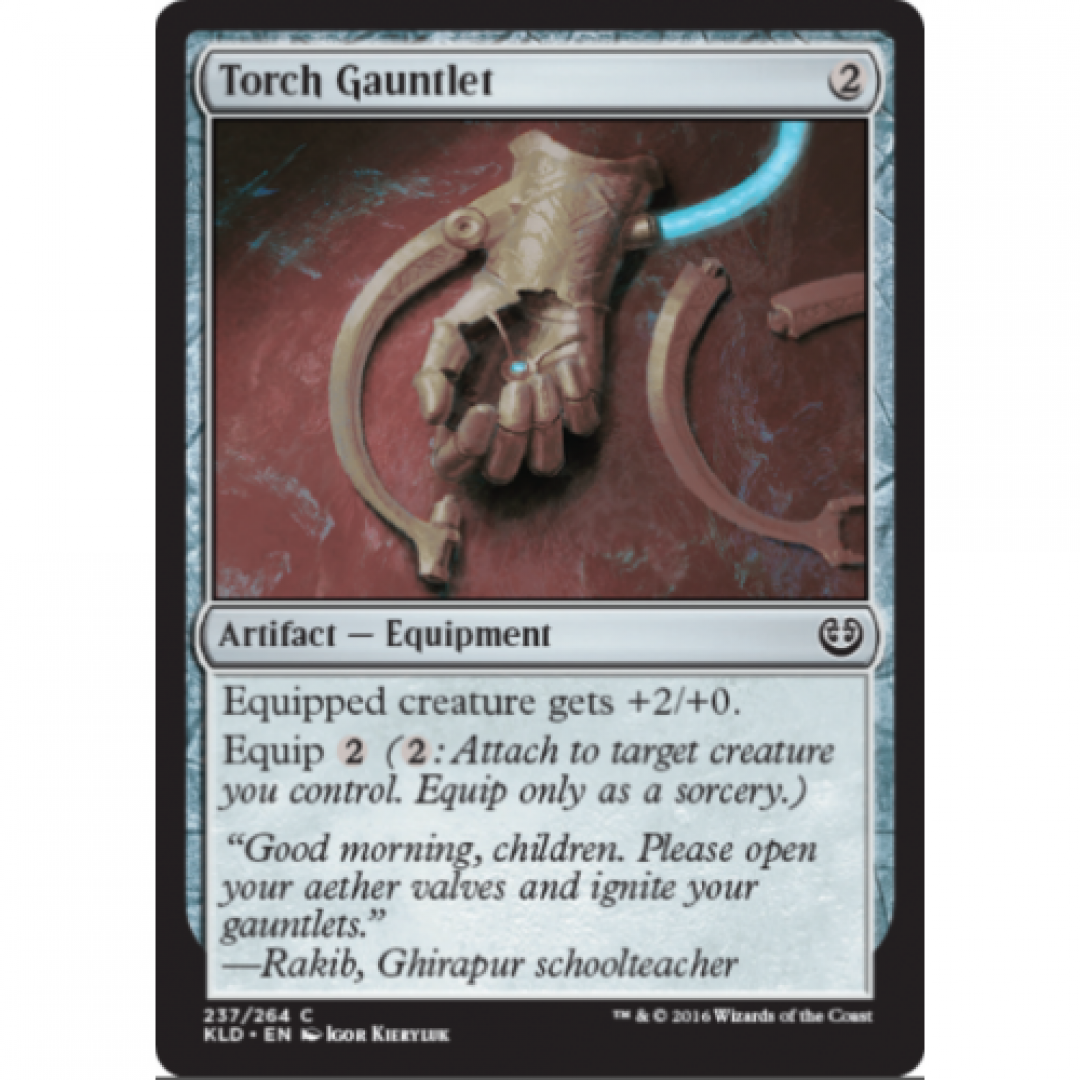 Magic the Gathering : Torch Gauntlet 237/264 Kaladesh Single Card