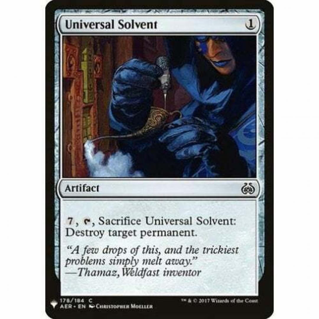 Magic the Gathering : Universal Solvent 178/184 Aether Revolt Single Card