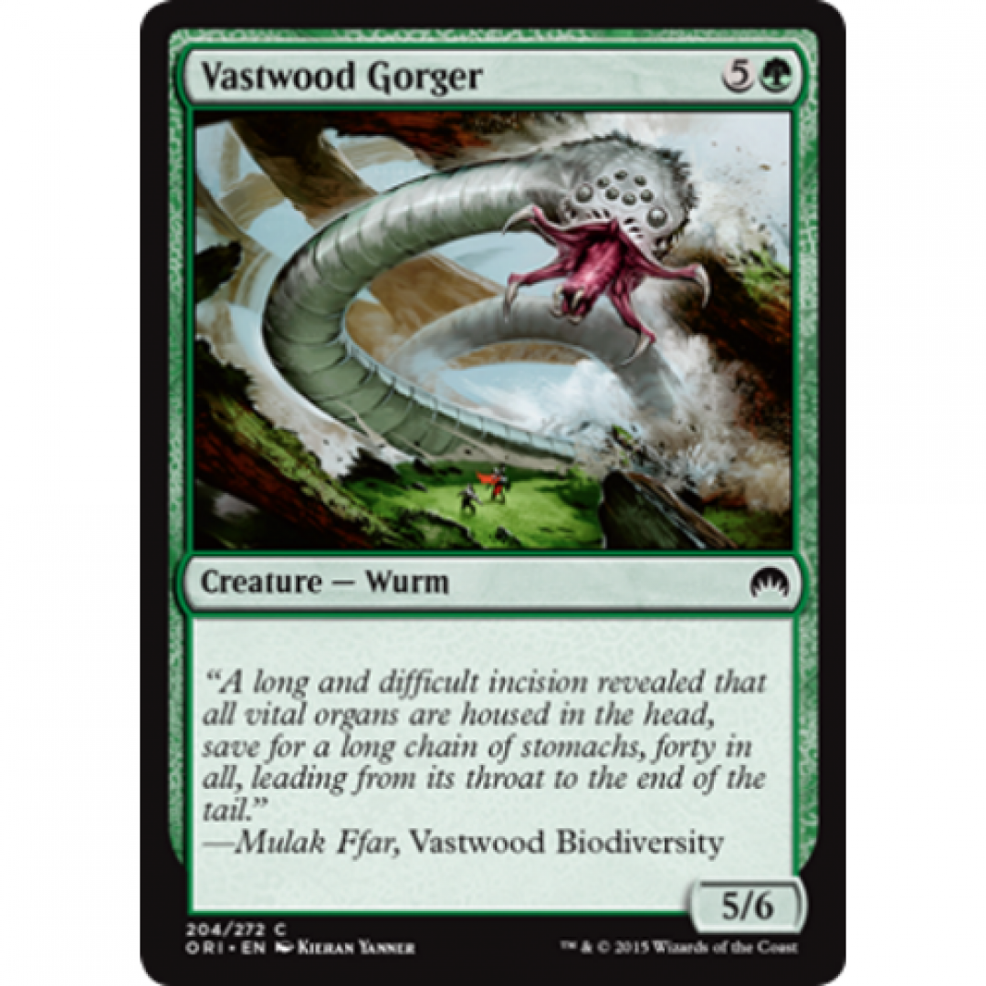 Magic the Gathering : Vastwood Gorger 204/272 Magic Origins Single Card