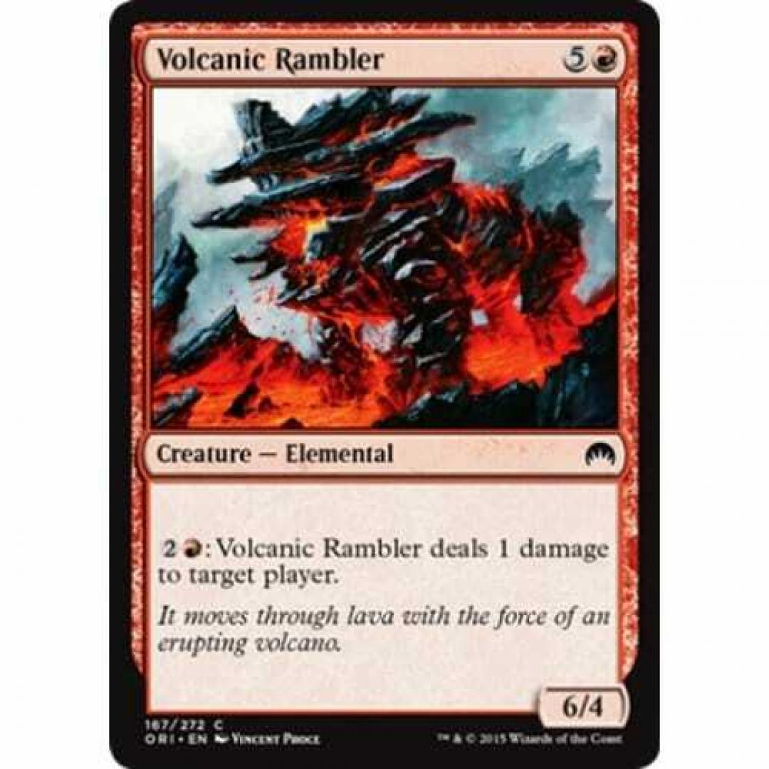 Magic the Gathering : Volcanic Rambler 167/272 Magic Origins Single Card