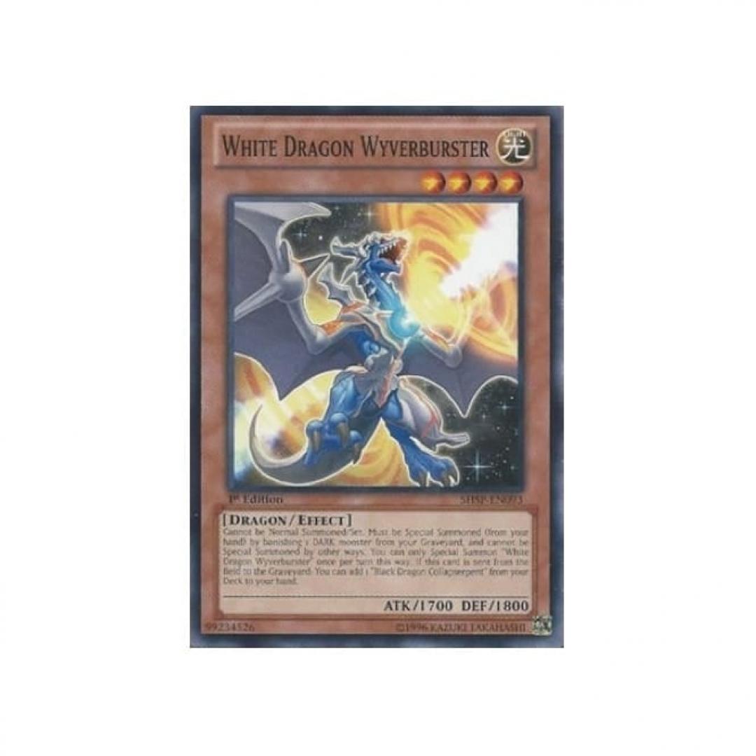 Yu-Gi-Oh! : White Dragon Wyverburster SHSP-EN093 (Common) Shadow Specters Single Card