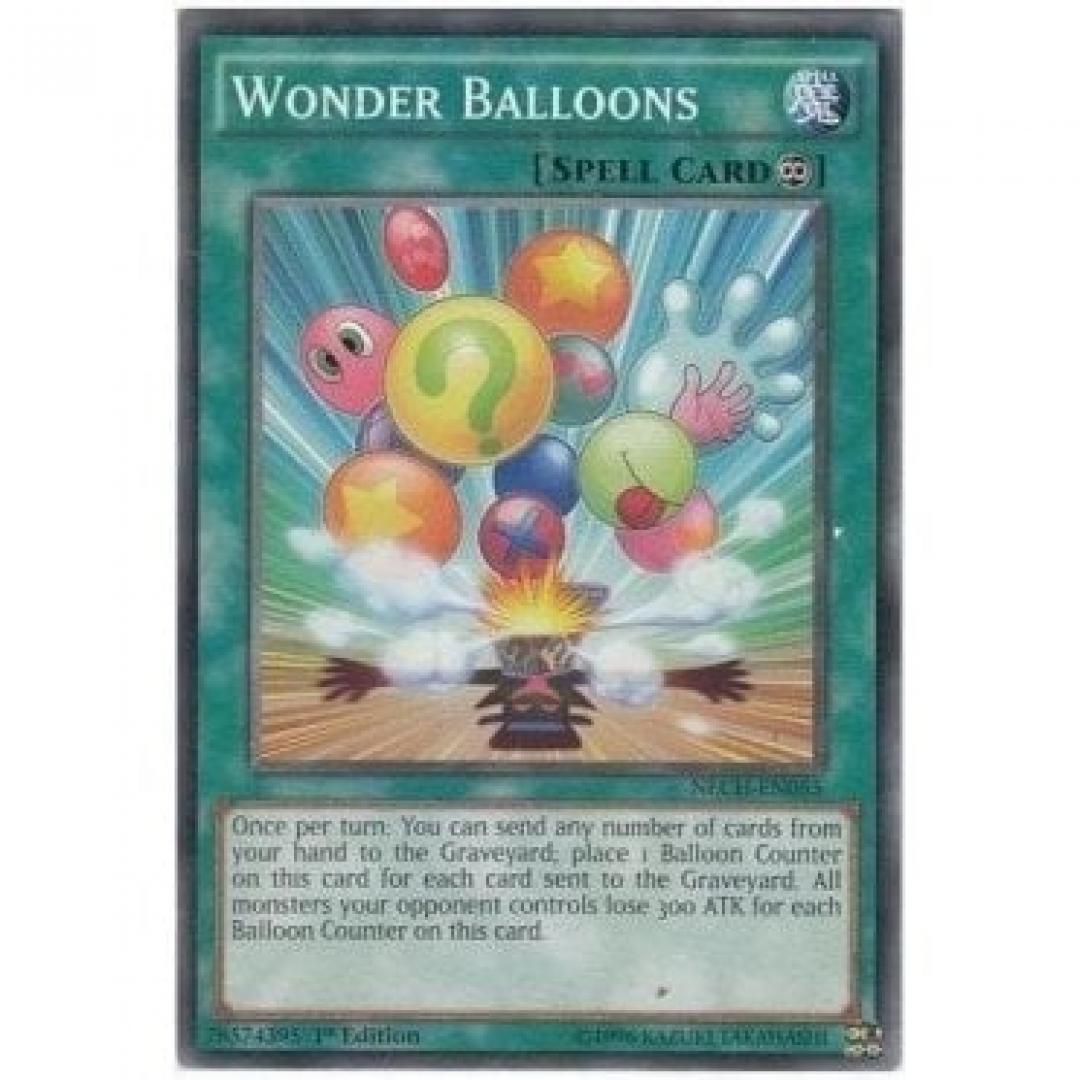 Yu-Gi-Oh! : Wonder Balloons NECH-EN055 (Common) New Challengers Single Card