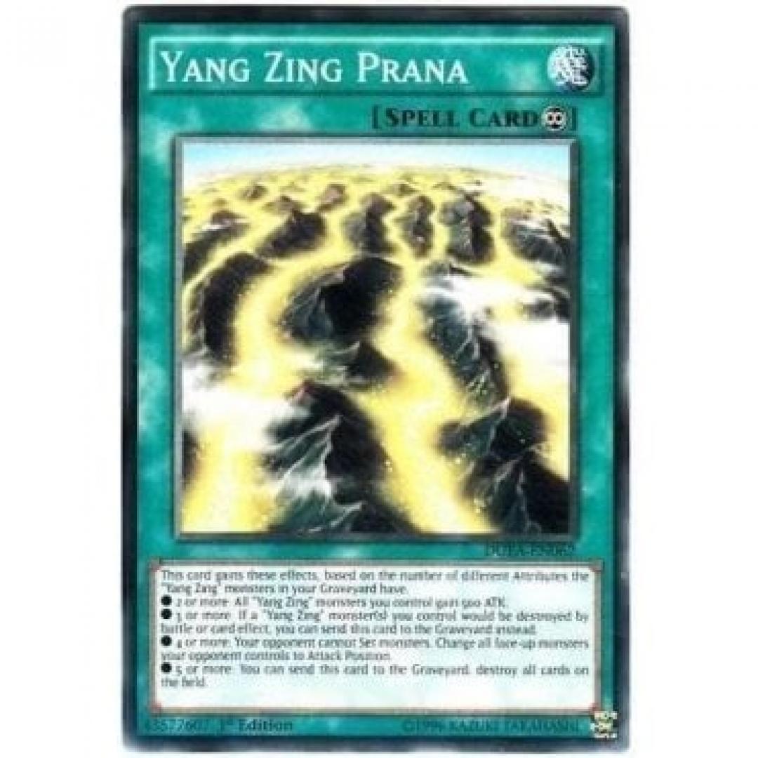 Yu-Gi-Oh! : Yang Zing Prana DUEA-EN062 (Common) Duelist Allliance Single Card