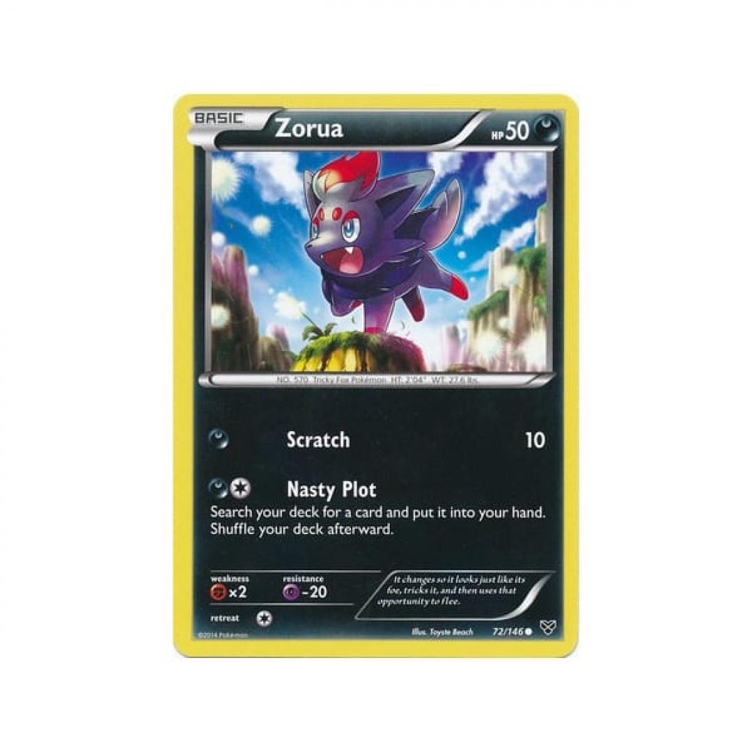Pokemon XY:  Zorua 72/146 Base Set Single Card
