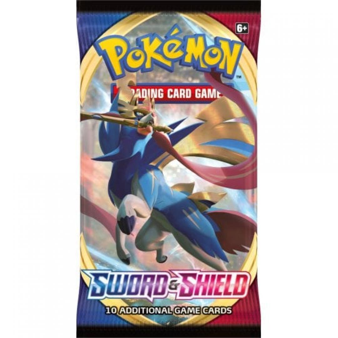 Pokemon Sword & Shield Base Set Sealed Booster Pack (10 Cards)